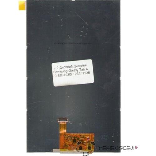 New 7 Inch Replacement LCD Display Screen For Samsung Galaxy Tab 4 7.0 SM-T230/ T231/ T235 tablet PC Free shipping