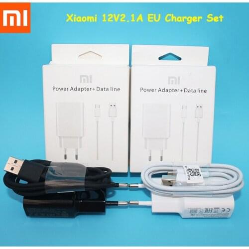 18W Original Xiaomi EU Charger Fast Charging Power Adapter 100CM Type C Cable For Mi 10 9 8 6 Redmi Note 7 8 Pro 9 10 S K20 K30