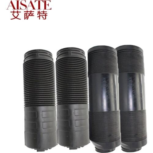 4pcs/lot Front Rear Rubber Sleeve Dust cover for Mercedes S Class W220 S430 S500 S600 S55 with ABC Hydraulic Shock Absorber Part