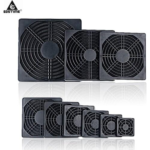 20PCS Gdstime Dustproof 40mm 50mm 60mm 80mm 90mm 120mm PC Case Fan Dust Filter Guard Grill Protector Cover Plastic ComputerFan
