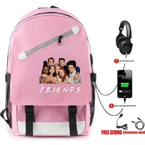 Women Men Backpack TV Riverdale Season 5 Teenager Boy Girls Schoolbag Children Oxford Waterproof Travel Bicycle Backpack Bags