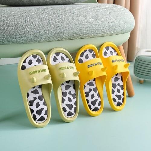Men And Women Wear Indoor Non-Slip Sandals And Slippers For Bathing Soft Bottom, Home Slippers Home Thick Bottom