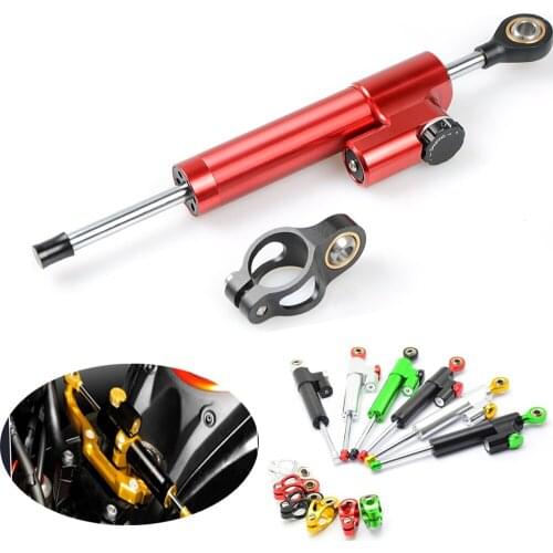 For honda CBRF4 CBR954R cbr1000 cb400 CBR600RR CB500F CB500 Motorcycle Damper Stabilizer Damper Steering Reversed Safety Control