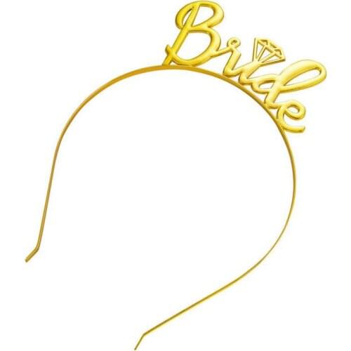 New Team Bride Bridesmaid Tiara Crown Headband Bachelorette Hen Party Bride To Be Wedding Bridal Shower Girls Night Gift