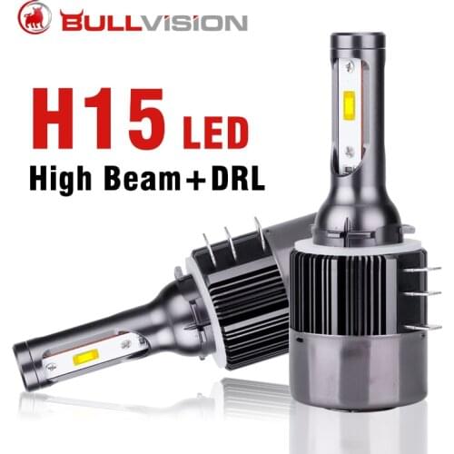 2Pcs H15 Led Lamp 12V 6000K 16000LM Headlight For Ford Ranger Explorer For Golf 6 For Mazda CX-5 For A3 A6 For Vito Led Bulb