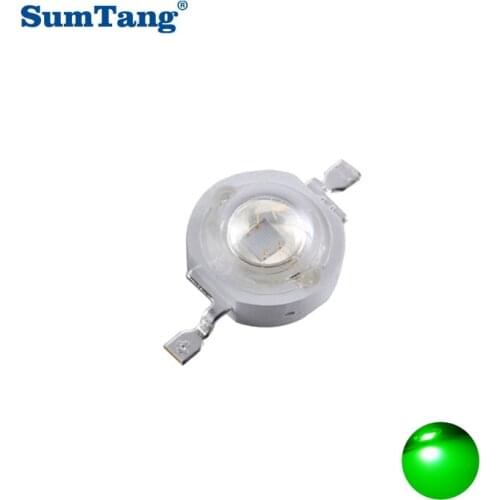 10Pcs/Lot High Power Green Color LED Chip 1-3W 3V 350-700mA 520-530NM 45mil for LED Light LED Lamp