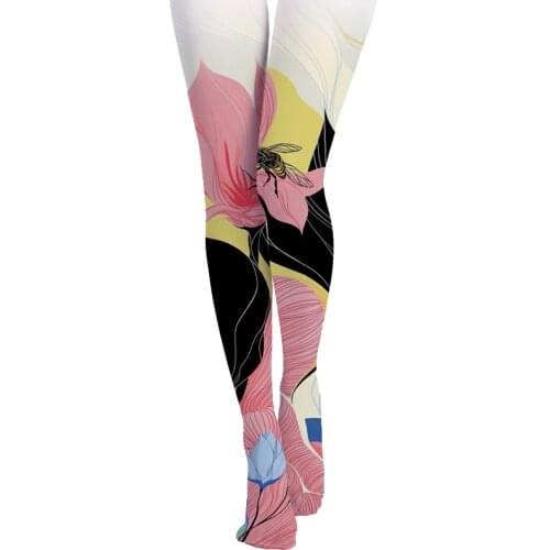 High Quality New Designs Print Pantyhose Women Tights