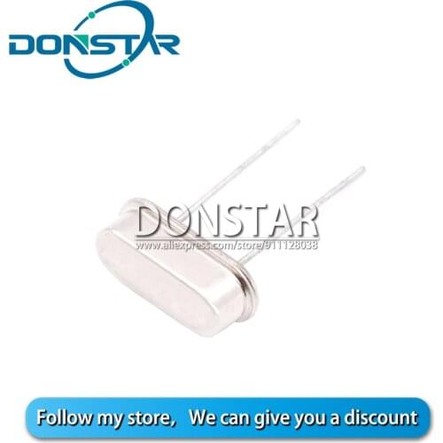 10Pcs/lot HC-49S Crystal Oscillator 3.579545MHZ DIP-2 3.579545 Mhz Oscillator Quartz Resonator