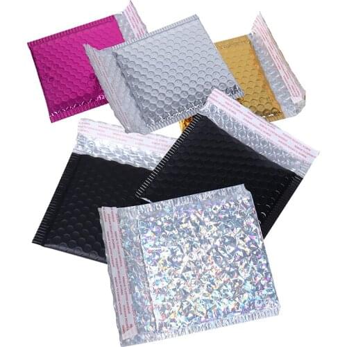 10pcs/lot Lipstick Packaging Bag Gift Packaging Shipping Bubble Mailers Paper Padded Bag 15*13+4cm