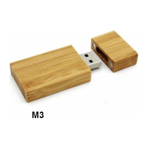 10pcs/lot USB 2.0 (free Custom LOGO) Wooden Usb with Box USB Flash Drive Pendrive 4GB 8GB 16GB 32GB 64GB Memory Stick for Gift