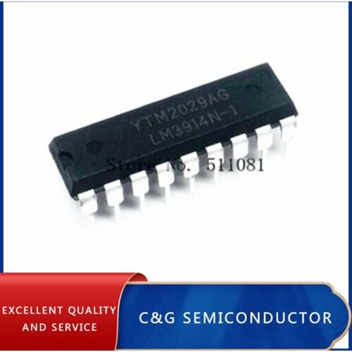 10PCS LM3914 LM3914N-1 DIP-18
