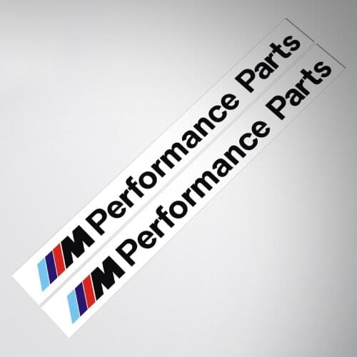 2x Car Styling Vinyl Decals Auto Front Rear Windshield Engine Hood Performance Parts Stickers