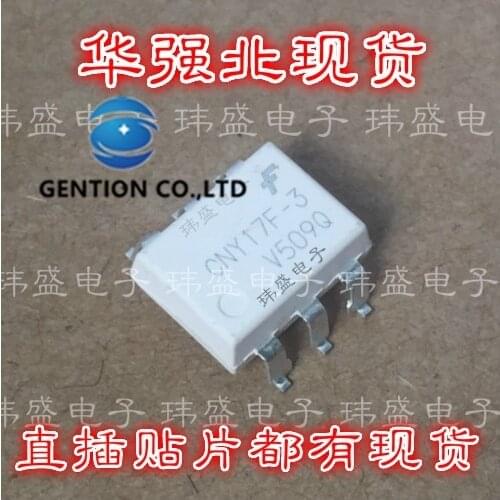 20PCS CNY17F-3 CNY17 light coupling SOP-6 transistor output photoelectric coupler in stock 100% new and original