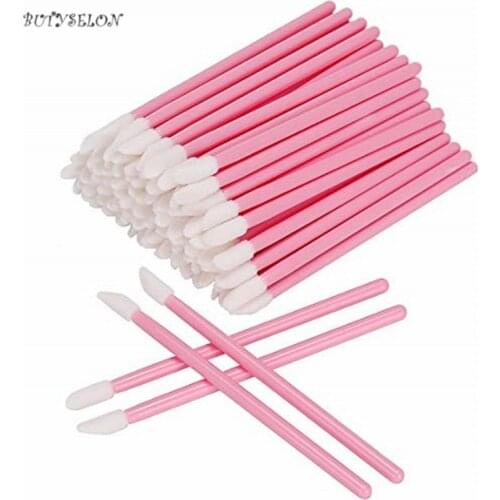 200Pcs/Set Disposable Lip Brushes Make Up Brush Lipstick Lip Gloss Wands Applicator Tool Makeup Beauty Tool