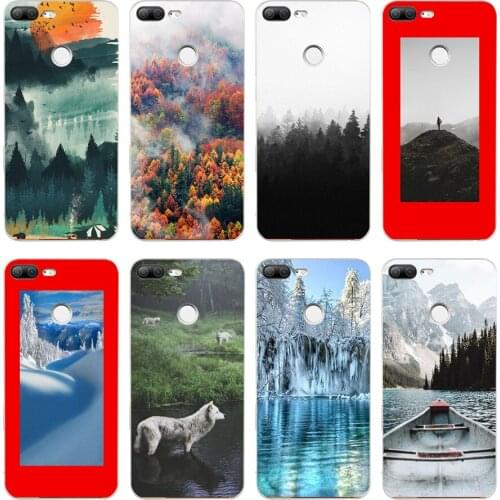 68H wilderness Soft Silicone Tpu Cover phone Case for huawei Honor 9 Lite 10 p 9 10 lite