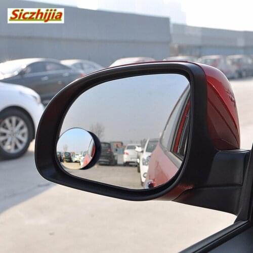 2 360 degree car rearview mirror blind spot small round mirror for Toyota Camry Corolla RAV4 Yaris Highlander/Land Cruiser