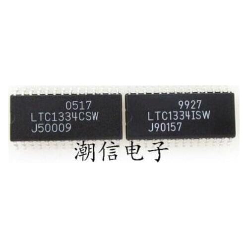 Free shipping 10PCS LTC1334CSW LTC1334ISW LTC1334 SOP28