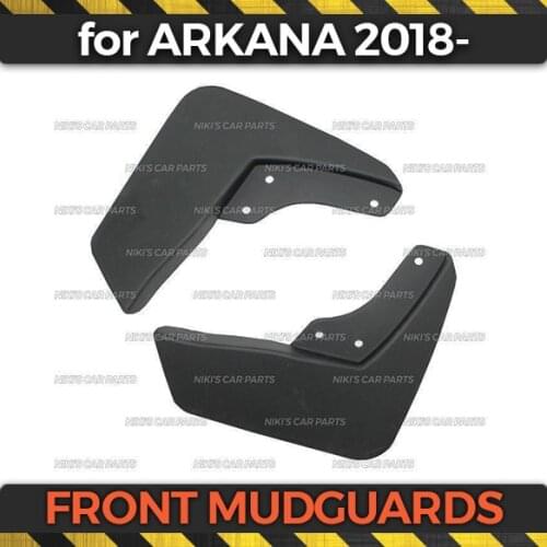 Mudguards for Renault Arkana 2018- on front wheels trim accessories mud flaps broad splash guards mud car styling