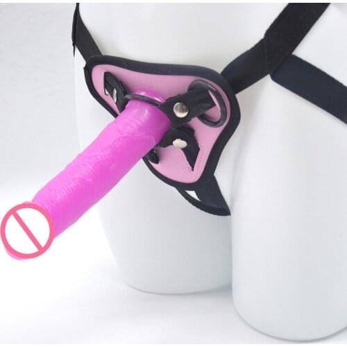 FAAK Strap on Dildos Leather Pants Adult Sexy Aid Penis Butt Plug for Sex Products Adult Toys Big Dildo for Women strapon dildo