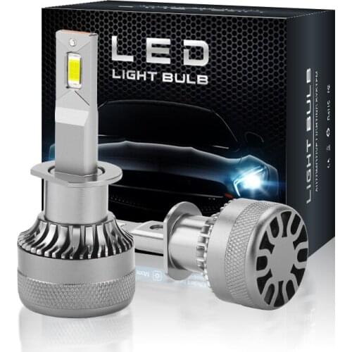 H1 H3 H4 H9 60W LED Car Headlight bulb H7 H11 HIR2 LED headlight for car 9005 9006 9012 Auto fog head lamp LED lamp bulb on car