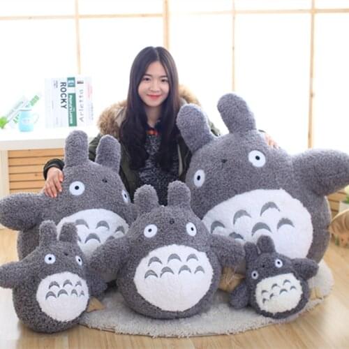 30/40/50cm Kawaii Japanese Style Anime Cat Stuffed Animal Doll Totoro Pillow Cushion Plush Toys for Kids