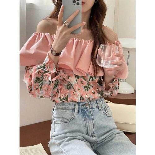 Keetaniceu Womens Chiffon Blouses