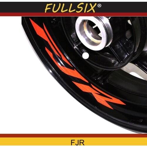 Motorcycle Wheel Sticker Decal Reflective Rim Bike Motorcycle Suitable for YAMAHA FJR