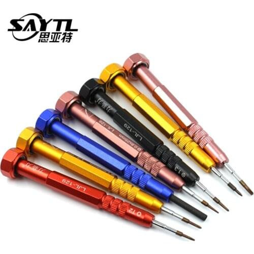 Screw driver S2 Steel Precision Magnetic Screwdriver For Apple IPhone 8 8P 7 7Plus 6S 6 5 Screw Driver For HUAWEI Repair Tools