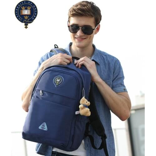 New University Of Oxford waterproof backpack middle school bag for girls boys