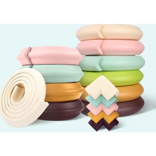 2M Corner Protector Child Protection Baby Safety Furniture Corners Table Corner Protector Solid Angle Protection Protective Tape