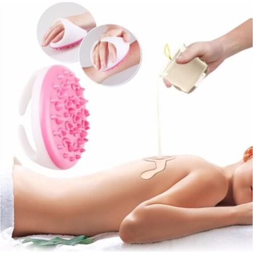 1Pc Hair Washing Comb Silicone Head Massage Brush Body Shampoo Scalp Massage Brush Comb Hair Washing Comb Shower Bath Brush