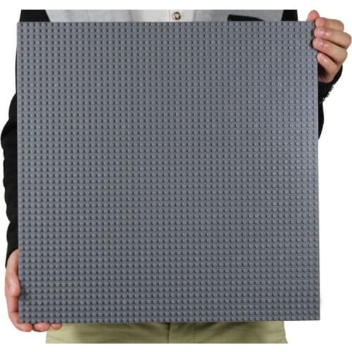 50*50 Dots Small Brick DIY Building Blocks Big Base Plate 40*40CM Small Bricks Baseplate Wall Construction Toys For Kids