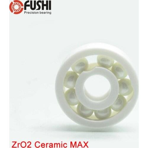 698 MAX Full Ceramic Bearing ZrO2 1PC 8*19*6 mm Full Balls 698 CE Ceramic Ball Bearings 698CE