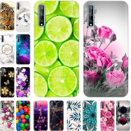 For Huawei Y8P Case 2020 Silicone Soft TPU Painted Back Cover Phone Case for Huawei Y8P AQM-LX1 Case 6.3" Bumper Fundas Coque