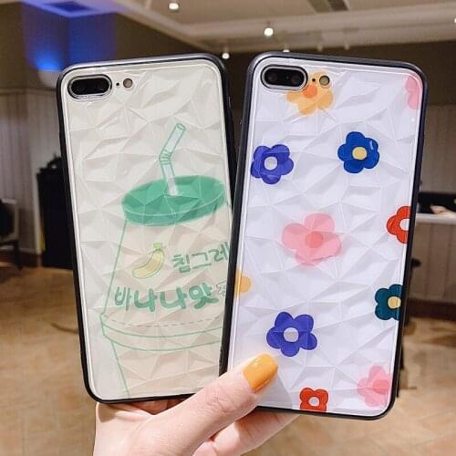 Jotunao Diamond Texture Phone Case For iphone 6s 6 7 8 plus Cute Soft TPU Shockproof Cover For iphone X Xs Max 6 Xr 7 8 Case