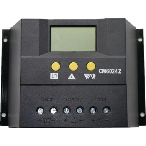 CM48V60A solar controller Temperature sensing display LCD solar power generation system controller Voltage and current display
