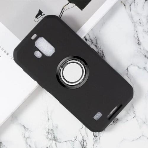 For Blackview BV9600 Pro Plus Back Ring Holder Bracket Phone Case Cover Phone TPU Soft Silicone Cases for Blackview BV9600E