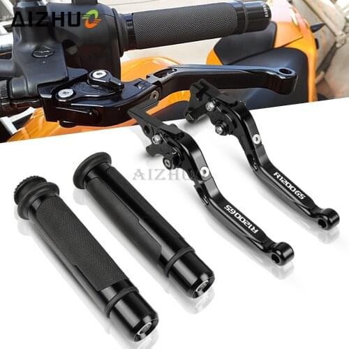 For BMW R1200GS ADVENTURE LC R1200GS LC R 1200 GS 2013-2017 2015 2016 Motorcycle Foldable Brake Clutch Levers+Handle Grips