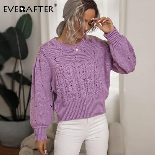 Женские свитера и кардиганы EVERAFTER China At AliExpress