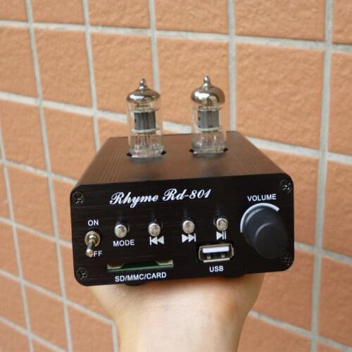 6J1 Lossless APE/FLAC/WAV/MP3/WMA Tube Amplifier DC24V RD 801 Amplifier