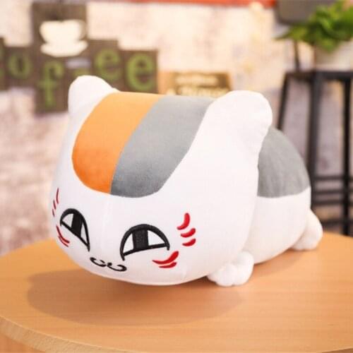 Natsume Yuujinchou Nyanko Sensei Cat Plush Doll Toy Stuffed Soft Animal Pillow Christmas Gift for Kids Kawaii Valentine Present