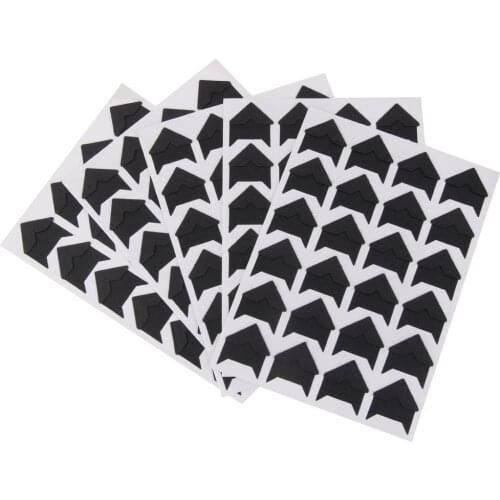5 Sheets Photo Corners Self Adhesive in Black Colors- Photo Mounting Corners Stickers for DIY Scrapbook Picture and Album