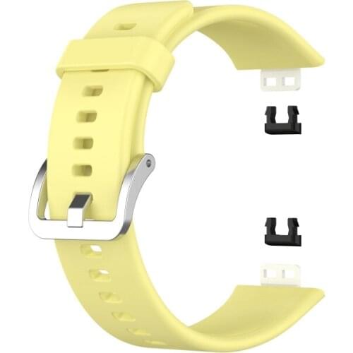 Replacement Silicone Watch Band Wrist Strap for -HUAWEI Watch Fit Smart Watch Y51A