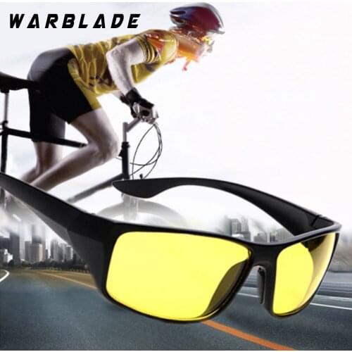 Unisex Night Vision Sunglasses Wome Oculos de sol Brand New Driving Cycle Female Sun Glasses for Men WARBLADE