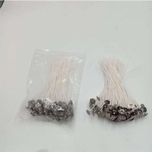 100PCS/LOT 7cm candle wicks candle making non-toxic durable low smoke cotton core DIY candle materials