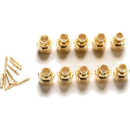 5pcs SMA Male Plug Solder For Semi-Rigid RG402 0.141" Cable RF Connector