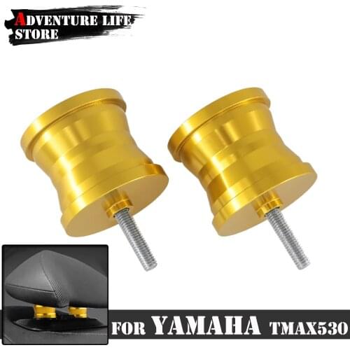 Motorcycle Aluminum Passenger Rear Seat Backrest Heightening Riser Pads For Yamaha TMAX T-MAX 530 TMAX530 T-MAX530 2012-2016