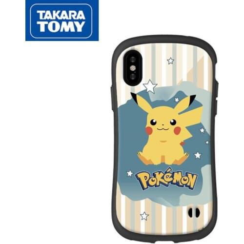 TAKARA TOMY Pokemon Pikachu Creative Personality Phone Case Cover for IPhone 6S/7/8P/X/XR/XS/XSMAX Phone Case Cover