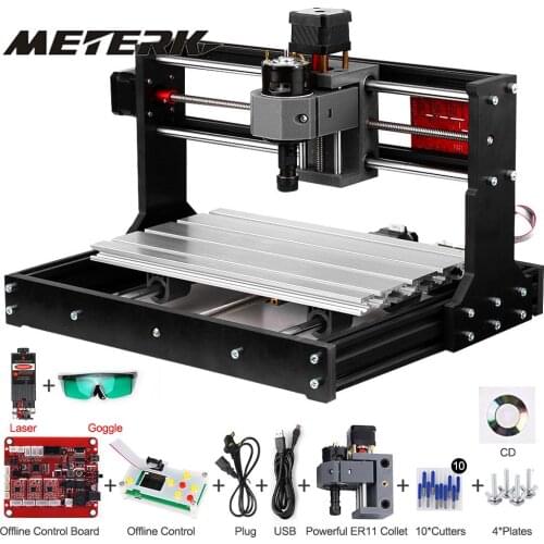 CNC 3018 Pro laser cnc GRBL Control CNC Machine 3 Axis Pcb Milling Machine Wood Router Engraver with Offline Controller ER11