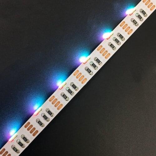Hot sales 020 RGB led strip DC12V SMD 020 RGB side emitting led strip 60leds/m 5m side glow flexible led strip free shipping